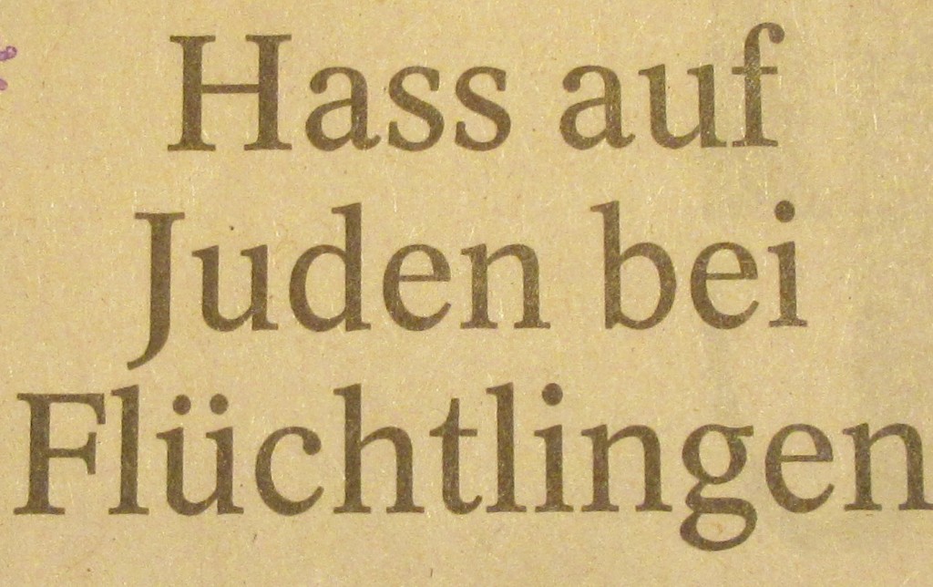 JudenHassFlüchtlingeTA19